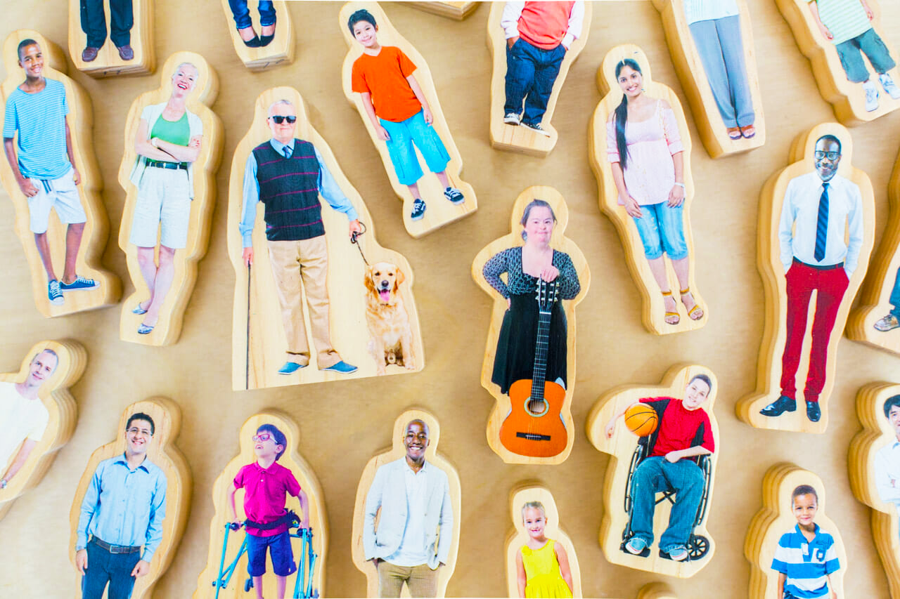 Everyone’s Family – Wooden people