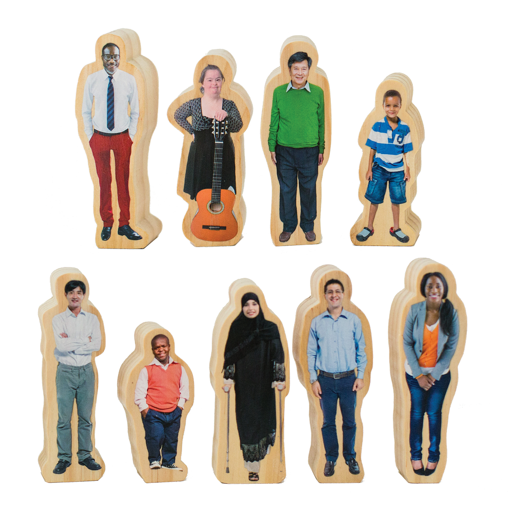 Everyone’s Family – Wooden people