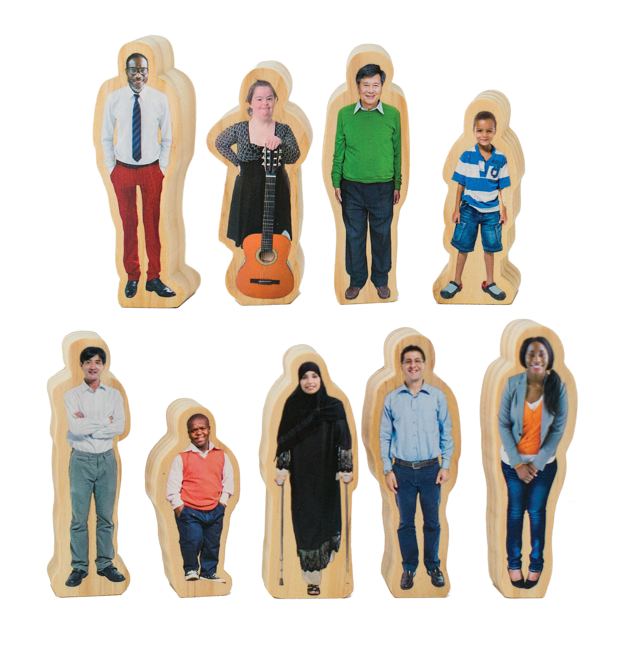 Everyone’s Family – Wooden people