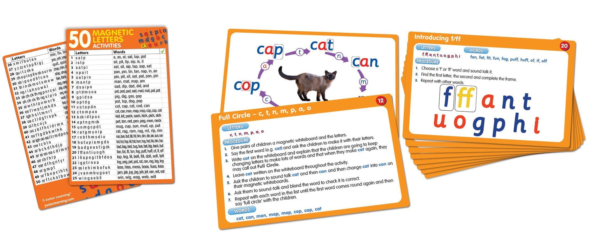 50 Magnetic Letter Activities
