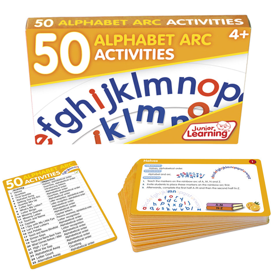 50 Alphabet Arc Activities