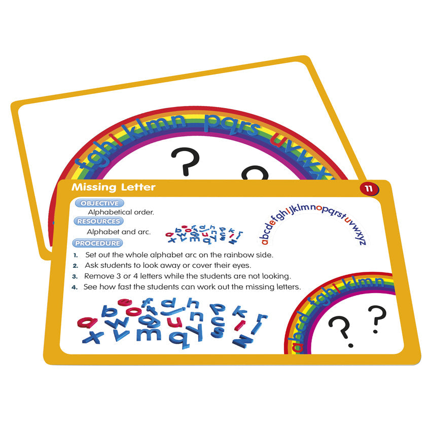50 Alphabet Arc Activities