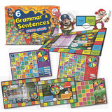 6 Grammar and Sentence Board Games