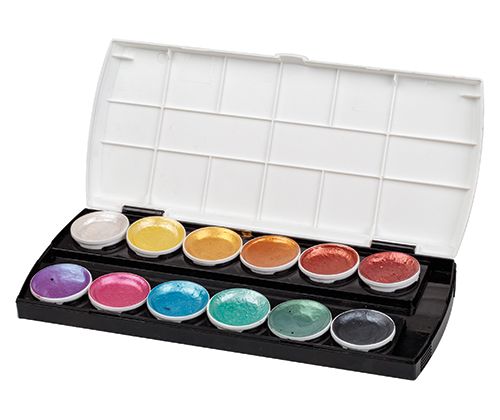 Primecolours Watercolours Pearlescent 12's