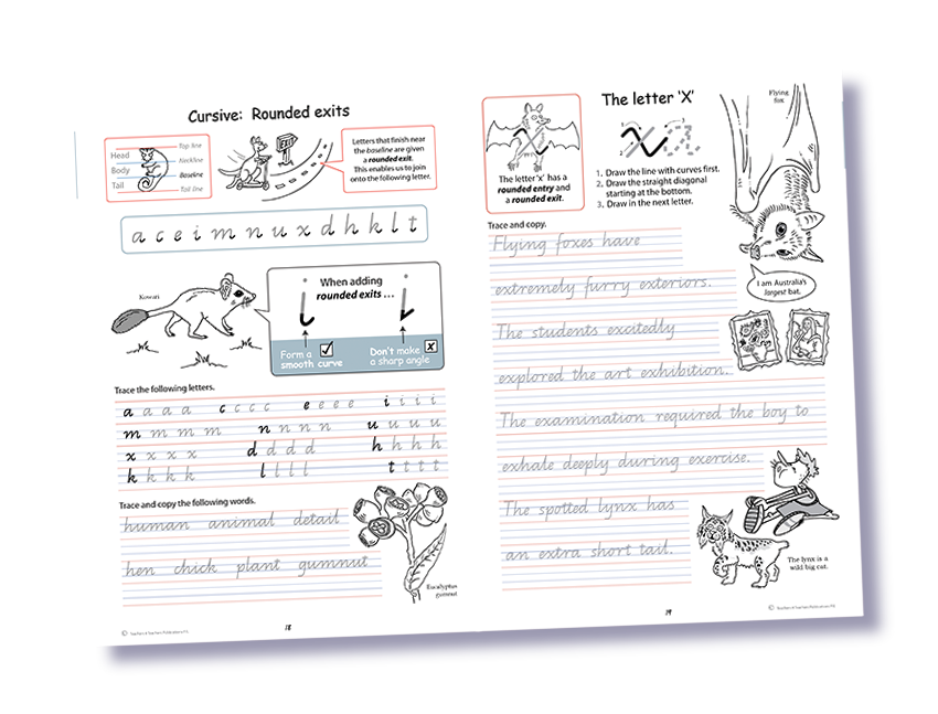 Handwriting Conventions QLD