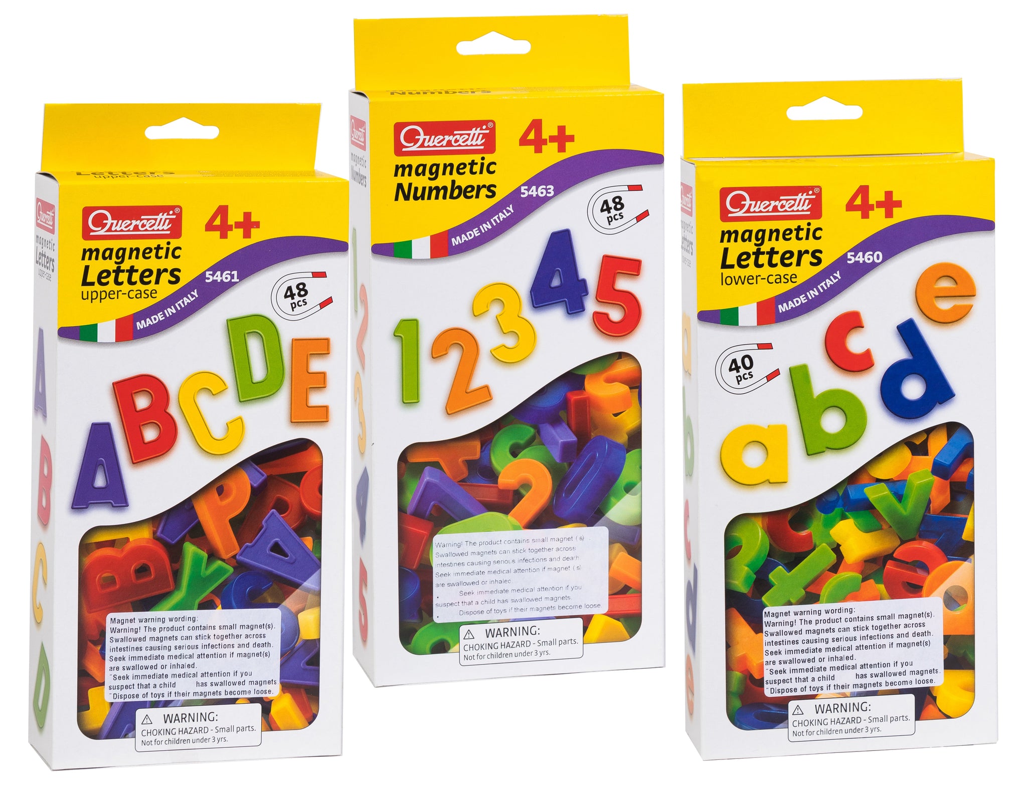 Quercetti - Magnetic Letters and Numbers