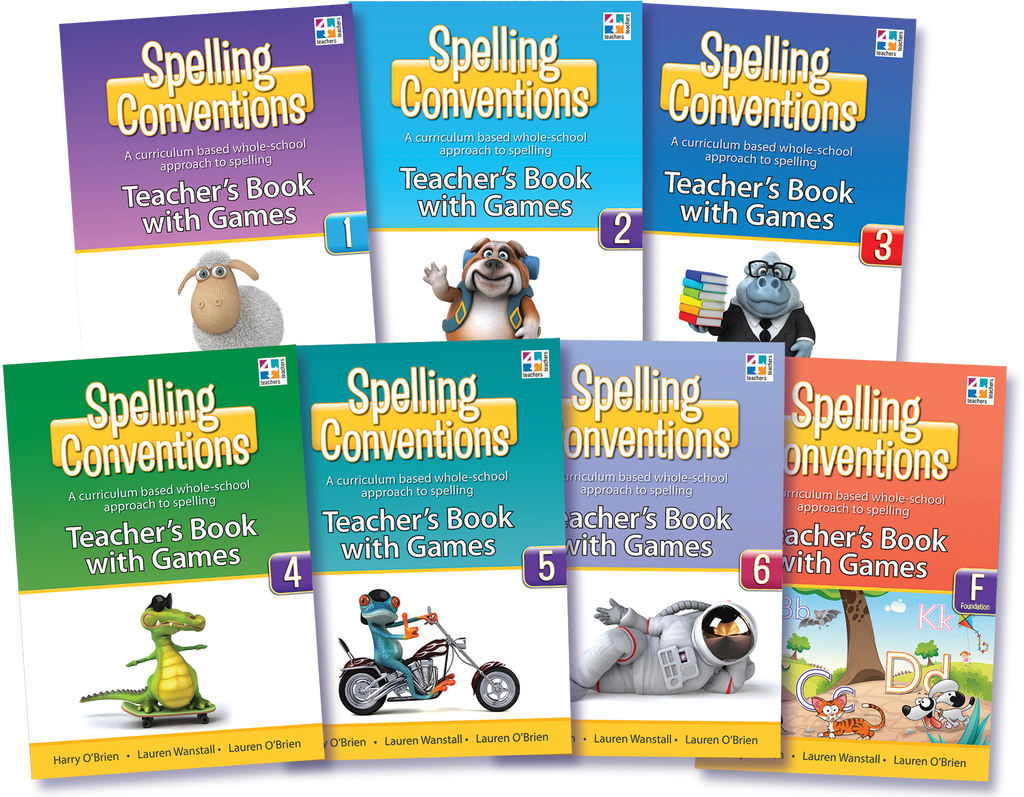 Spelling Conventions Teacher's Book with Games