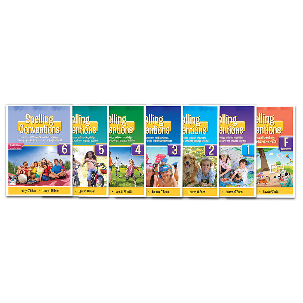 Spelling Conventions Books