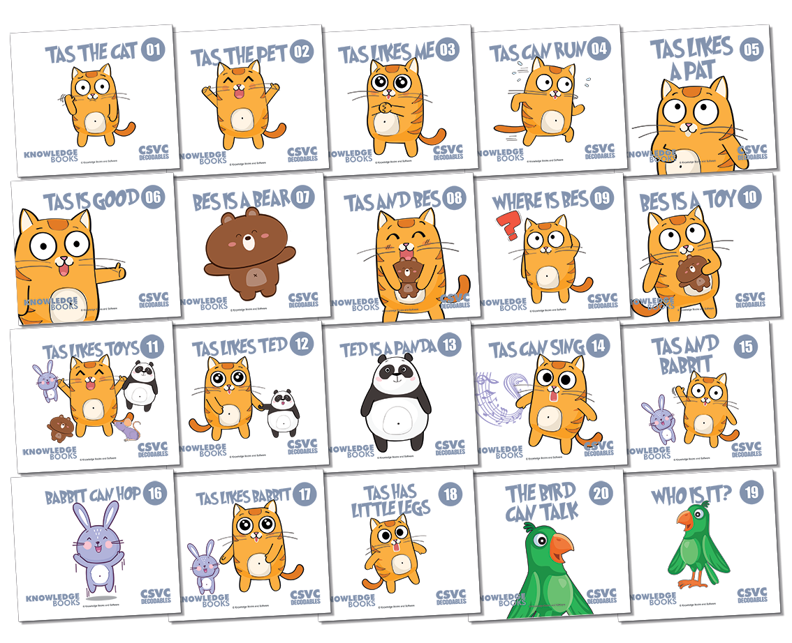 Tas & Friends Decodable Readers Series 1