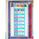 Blue Marquee 14 Pocket Chart