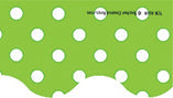 Scalloped Polka Dot Paper Borders - 8 Colours Available