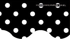 Scalloped Polka Dot Paper Borders - 8 Colours Available