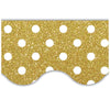Scalloped Polka Dot Paper Borders - 8 Colours Available