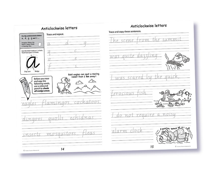 Handwriting Conventions VIC