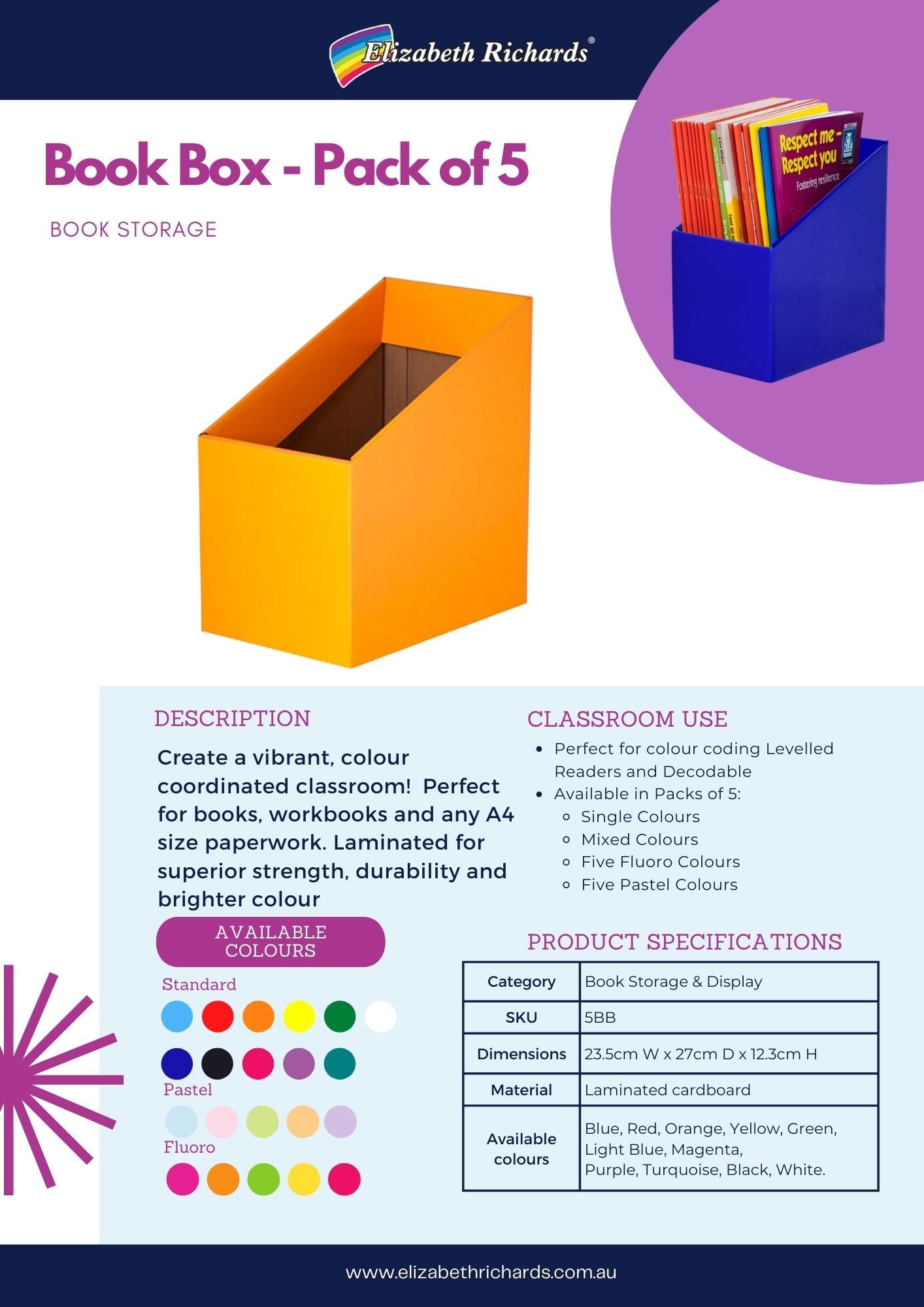 Book Box - Pack of 100