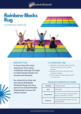 Rainbow Blocks Rug