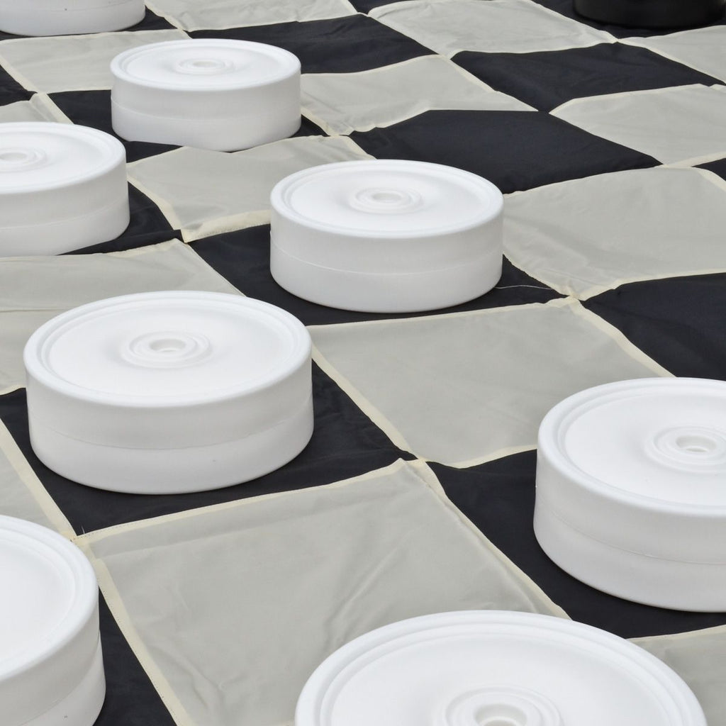 Large Plastic Checkers Pieces