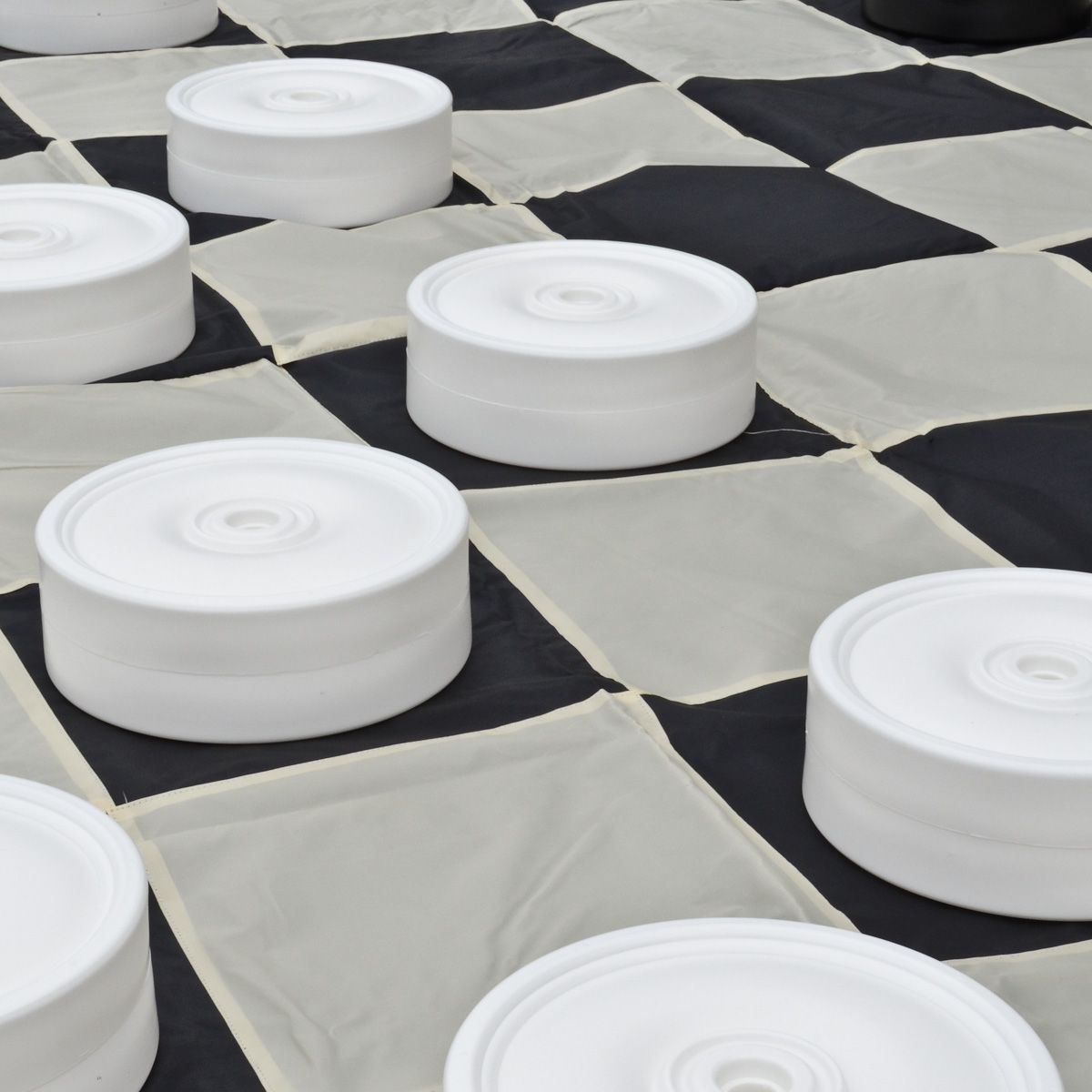 Large Plastic Checkers Pieces