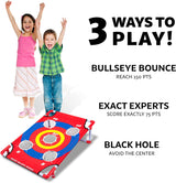 Bullseye Bounce Beanbag Toss Game