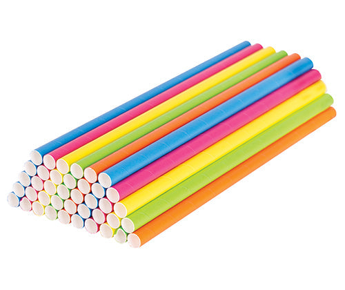 Eco Paper Straws - Assorted