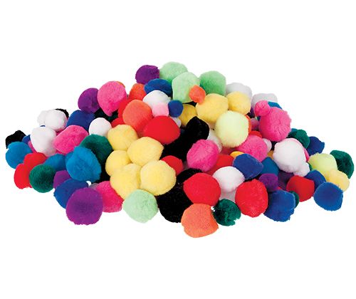 Pom Poms Assorted