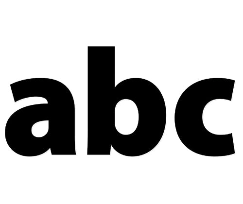 Scratch Adhesive Letters & Numbers