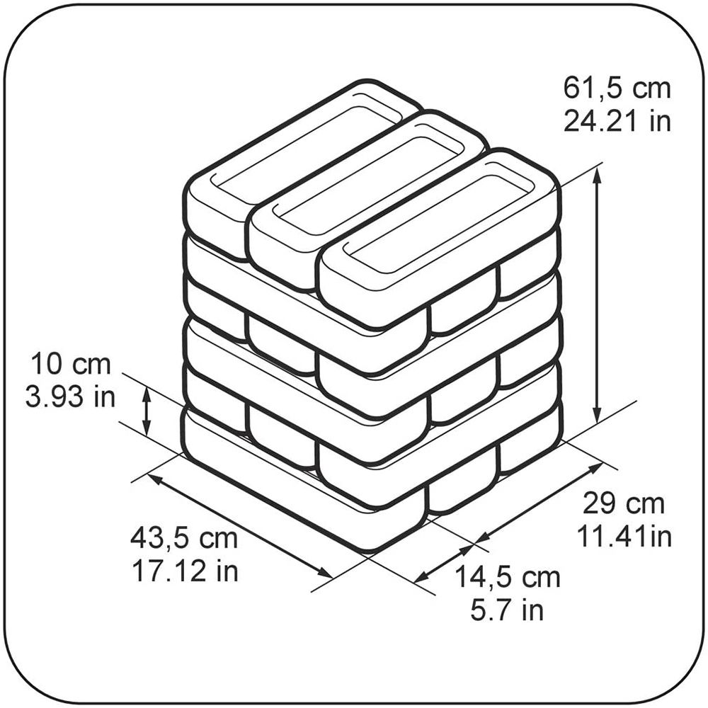 Feber Monster Tumbling Tower Bricks