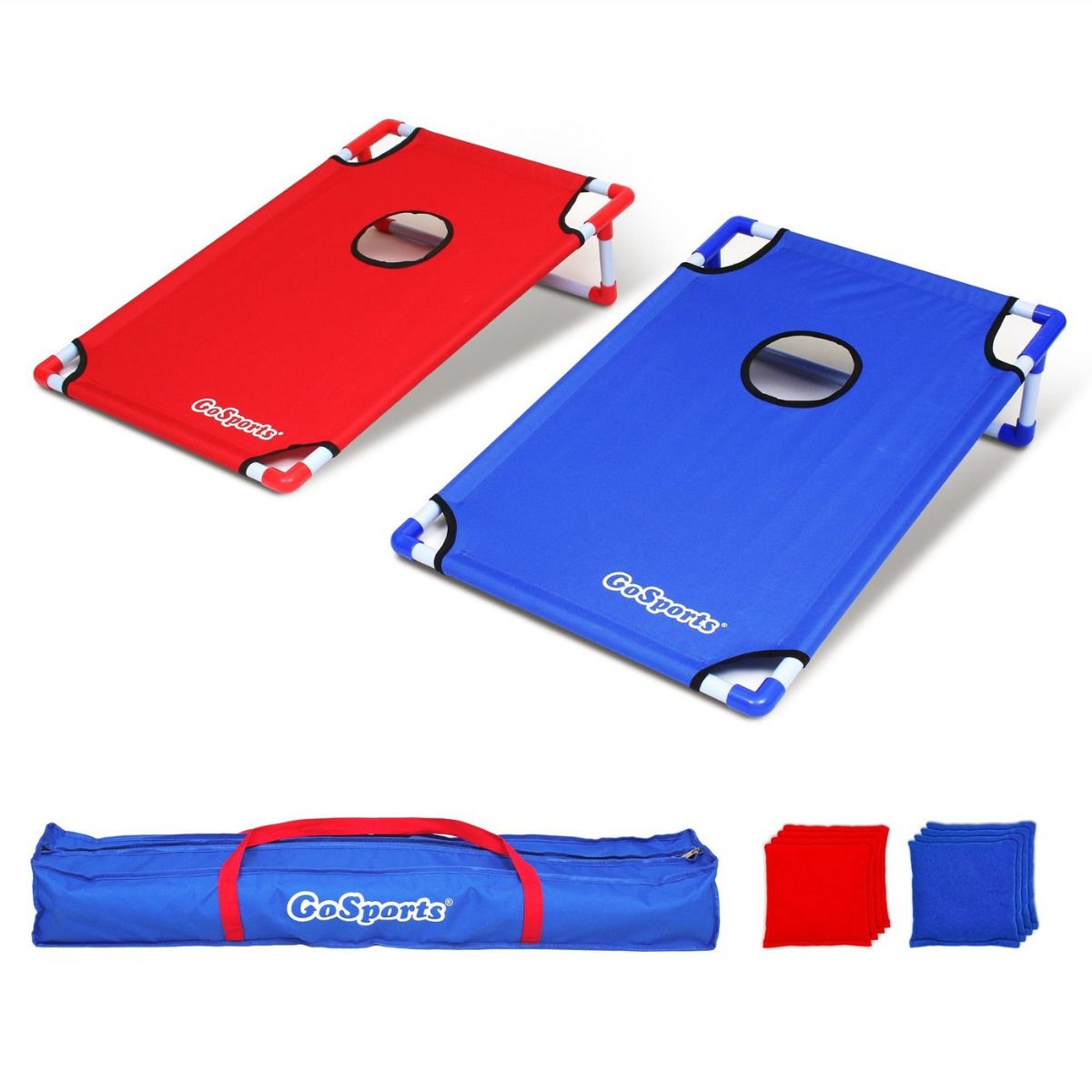 Portable PVC Cornhole Game