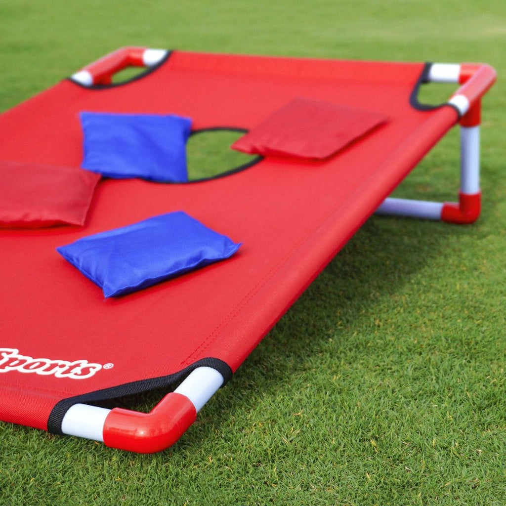 Portable PVC Cornhole Game